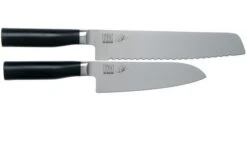 Kai Tim Malzer Kamagata Monster Set TMK-SB22, Juego De Cuchillos De 2 Piezas Santoku Y Cuchillo De Pan + Libro De Cocina -Kinifeses Comercio KATMK SB22 03 kai shun 1