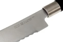 Kai Wasabi Black Cuchillo De Pan 23cm 6723B -Kinifeses Comercio KAWB 6723B 03 kai wasabi black broodmes kawb 6723b 03