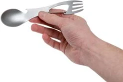 Kershaw Ration XL 1145X Cuchara-tenedor, Plata -Kinifeses Comercio KE1145X 02 kershaw