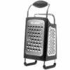 Microplane 4 Lados Rallador Box Grater Negro