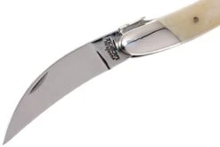 Forge Laguiole SOMX1OS Sacacorchos De Camarero Pulido, Hueso Blanco -Kinifeses Comercio LASOMX1OS 03 forge de laguiole lasomx1os 03