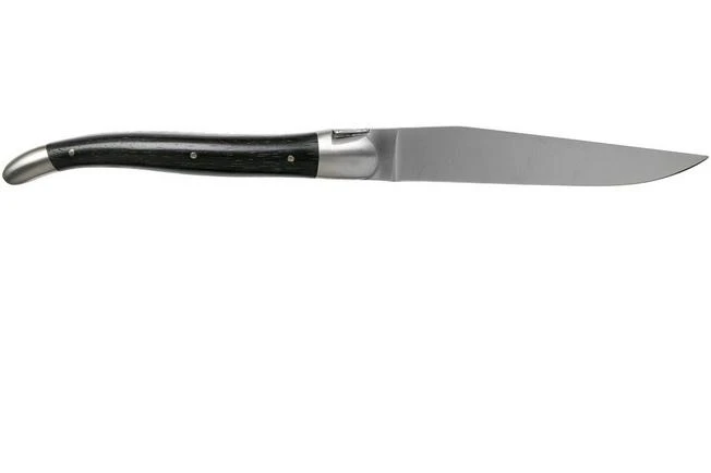 Forge De Laguiole, LAT22MINEB, Juego De Cuchillos Para Carne De 2 Piezas Mate, Madera De ébano 4 Forge De Laguiole, LAT22MINEB, Juego De Cuchillos Para Carne De 2 Piezas Mate, Madera De ébano - Imagen 2