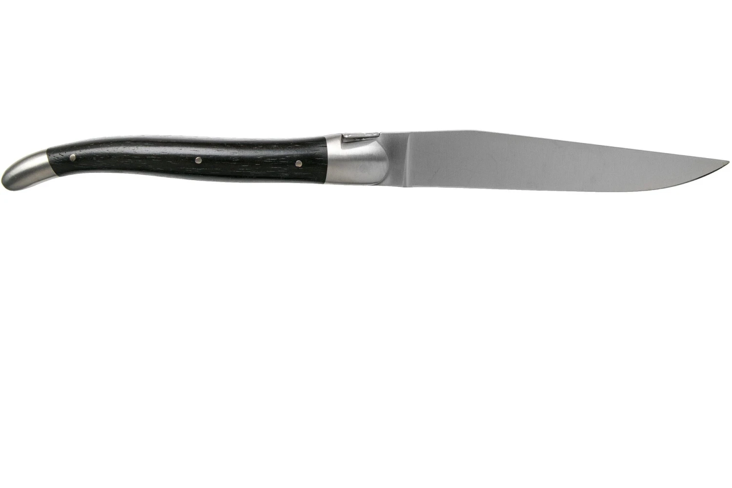 Forge De Laguiole, LAT22MINEB, Juego De Cuchillos Para Carne De 2 Piezas Mate, Madera De ébano 4 Forge De Laguiole, LAT22MINEB, Juego De Cuchillos Para Carne De 2 Piezas Mate, Madera De ébano - Imagen 2