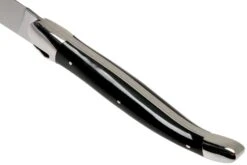 Forge Laguiole Set De 6 Juego De Cuchillos Para Carne, Cuerno Negro, T62MINBN 15 Forge Laguiole Set De 6 Juego De Cuchillos Para Carne, Cuerno Negro, T62MINBN -Kinifeses Comercio LAT62MINBN 06 forge de laguiole
