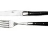 Forge De Laguiole Knife And Fork TF2MINBF Dark Horn, Juego De 2 Cubiertos, Pulido 1 Forge De Laguiole Knife And Fork TF2MINBF Dark Horn, Juego De 2 Cubiertos, Pulido -Kinifeses Comercio LATF2MINBF 01 forgedelaguiole