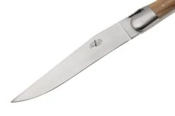Forge De Laguiole Knife And Fork TF2MINOL Olive Wood, Juego De 2 Cubiertos, Mate -Kinifeses Comercio LATF2MINOL 03 forgedelaguiole