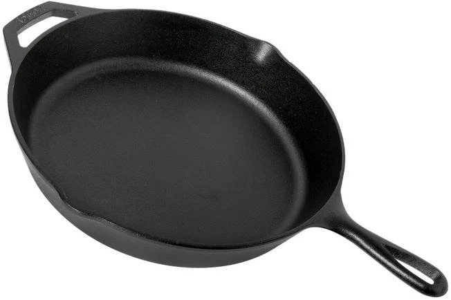 Lodge Classic Cast Iron Sartén Para Freír L10SK3, Diámetro Aprox. 31 Cm 3 Lodge Classic Cast Iron Sartén Para Freír L10SK3, Diámetro Aprox. 31 Cm