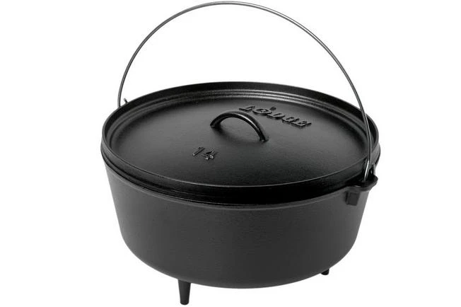 Lodge Camp Dutch Oven Incl. Tapa L14DCO3, Contenido Aprox. 9.5 L 3 Lodge Camp Dutch Oven Incl. Tapa L14DCO3, Contenido Aprox. 9.5 L