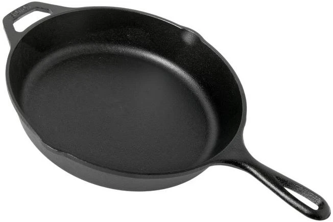 Lodge Classic Cast Iron Sartén Para Freír L8SK3, Diámetro Aprox. 26 Cm 3 Lodge Classic Cast Iron Sartén Para Freír L8SK3, Diámetro Aprox. 26 Cm