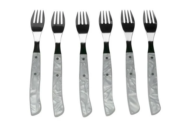 MAM Iberico Pearl 14036, Juego De 6 Tenedores De Mesa 4 MAM Iberico Pearl 14036, Juego De 6 Tenedores De Mesa - Imagen 2