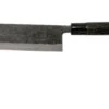 Munetoshi Nashiji Black Nakiri 16.5cm