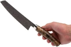 Nesmuk EXCLUSIVE C90 Cuchillo De Chef 18 Cm, Karelian Birch Burl, EDC90BM180 -Kinifeses Comercio NEEDC90BM180 07 nesmuk exclusive needc90bm180 07