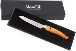 Nesmuk SOUL Cuchillo Puntilla 9,6 Cm, Madera De Olivo, S3O902013 -Kinifeses Comercio NES3O902013 07 nesmuk soul nes3o902013 07