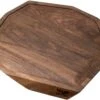 Noyer Tabla De Cortar Madera De Nogal Con Corte, 37x32 Cm -Kinifeses Comercio NOCBWG 01 noyer