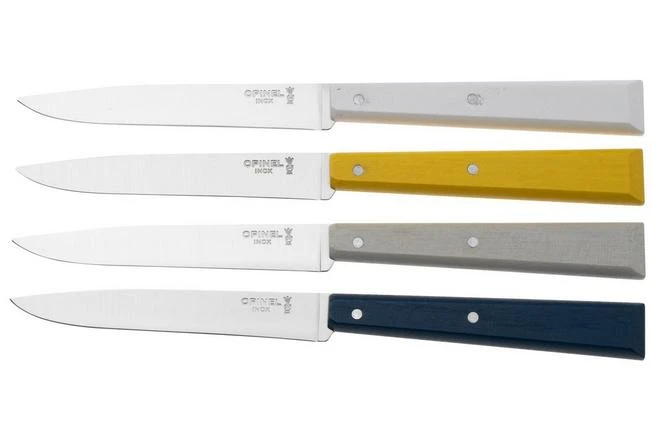 Opinel Bon Appetit 2040 Celestial, Juego De Cuchillos De Mesa De 4 Piezas 3 Opinel Bon Appetit 2040 Celestial, Juego De Cuchillos De Mesa De 4 Piezas