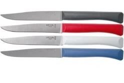 Opinel Bon Appetit+ Cuchillos De Mesa Set De 4, Primo, Hoja Micro-dentada