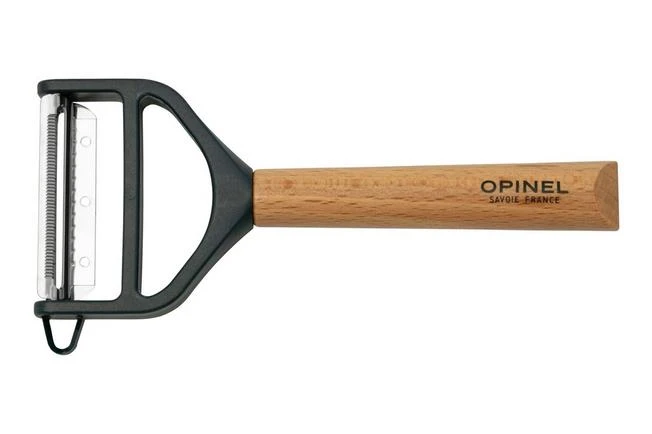 Opinel T-Duo Peeler 002431 Blue Wood 3 Opinel T-Duo Peeler 002431 Blue Wood