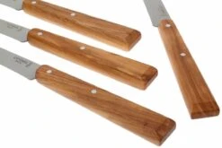Opinel T001515, Cuchillo Para Carne, Esprit Sud, Madera De Olivo -Kinifeses Comercio OPT001515 04 opinel tafelmesset esprit sud olijf opt001515 d3
