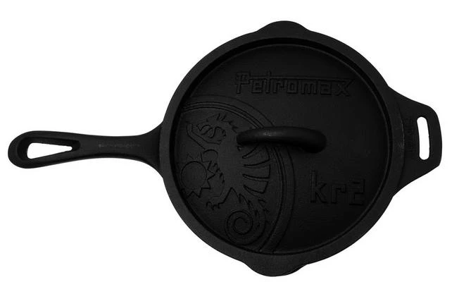 Petromax KR2 Cacerola Con Tapa 2 Litros, Hierro Fundido 5 Petromax KR2 Cacerola Con Tapa 2 Litros, Hierro Fundido - Imagen 3