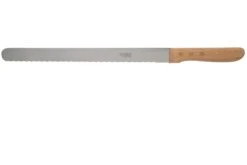 Robert Herder 1607120028 Cuchillo De Pan Y De Trinchar 31,5 Cm, Madera De Roble