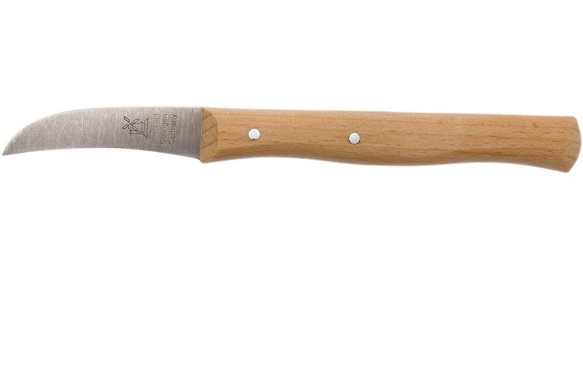 Robert Herder Cuchillo Curvo, Madera De Haya Roja, 5,9 Cm 3 Robert Herder Cuchillo Curvo, Madera De Haya Roja, 5,9 Cm