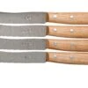 Robert Herder Buckels Acero Inoxidable Set De 4 Cuchillos De Desayuno, Madera De Ciruelo -Kinifeses Comercio RH200245002 SET4 01 robert herder