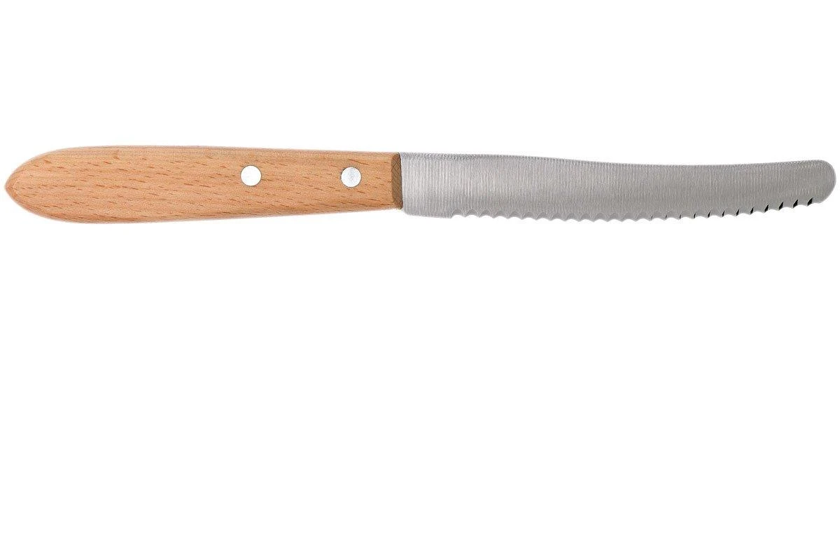Robert Herder Cuchillo Para Carne Straight Classic Haya Roja Acero Inoxidable 4 Robert Herder Cuchillo Para Carne Straight Classic Haya Roja Acero Inoxidable - Imagen 2