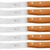 Robert Herder Buckels 9554200202 Acero Inoxidable, Madera De Cerezo, Juego De Cuchillos De Desayuno De 6 Piezas -Kinifeses Comercio RH9554200202 01 robertherder