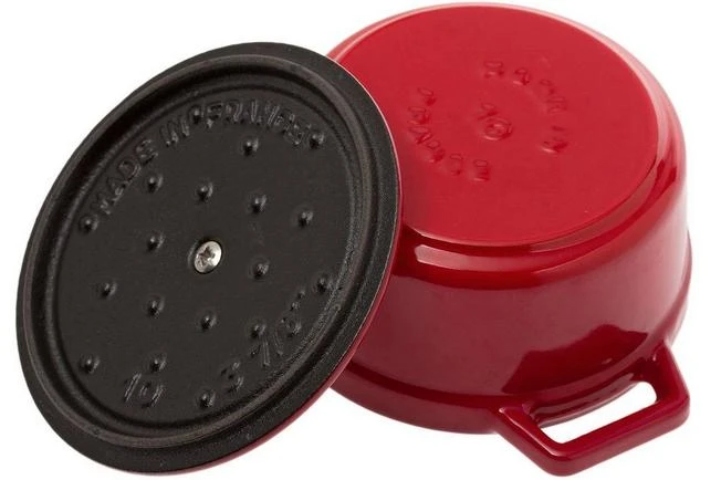 Staub Mini Cocotte - 10cm, 0,25L, Rojo 5 Staub Mini Cocotte - 10cm, 0,25L, Rojo - Imagen 3