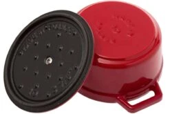 Staub Mini Cocotte - 10cm, 0,25L, Rojo -Kinifeses Comercio SB1101006 03 staub sb1101006 03