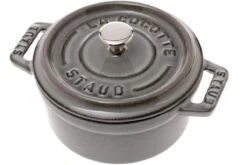 Staub Mini Cocotte - Cocotte 10cm, 0,25L, Gris