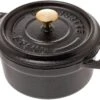 Staub Mini Cocotte - Cocotte 10cm, 0,25L, Negro -Kinifeses Comercio SB1101025 01 staub sb1101025 01