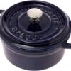 Staub Mini Cocotte - Cocotte 10cm, 0,25L, Azul -Kinifeses Comercio SB1101091 01 staub sb1101091 01