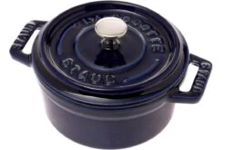 Staub Mini Cocotte - Cocotte 10cm, 0,25L, Azul