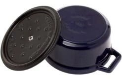 Staub Mini Cocotte - Cocotte 10cm, 0,25L, Azul -Kinifeses Comercio SB1101091 03 staub sb1101091 03 1