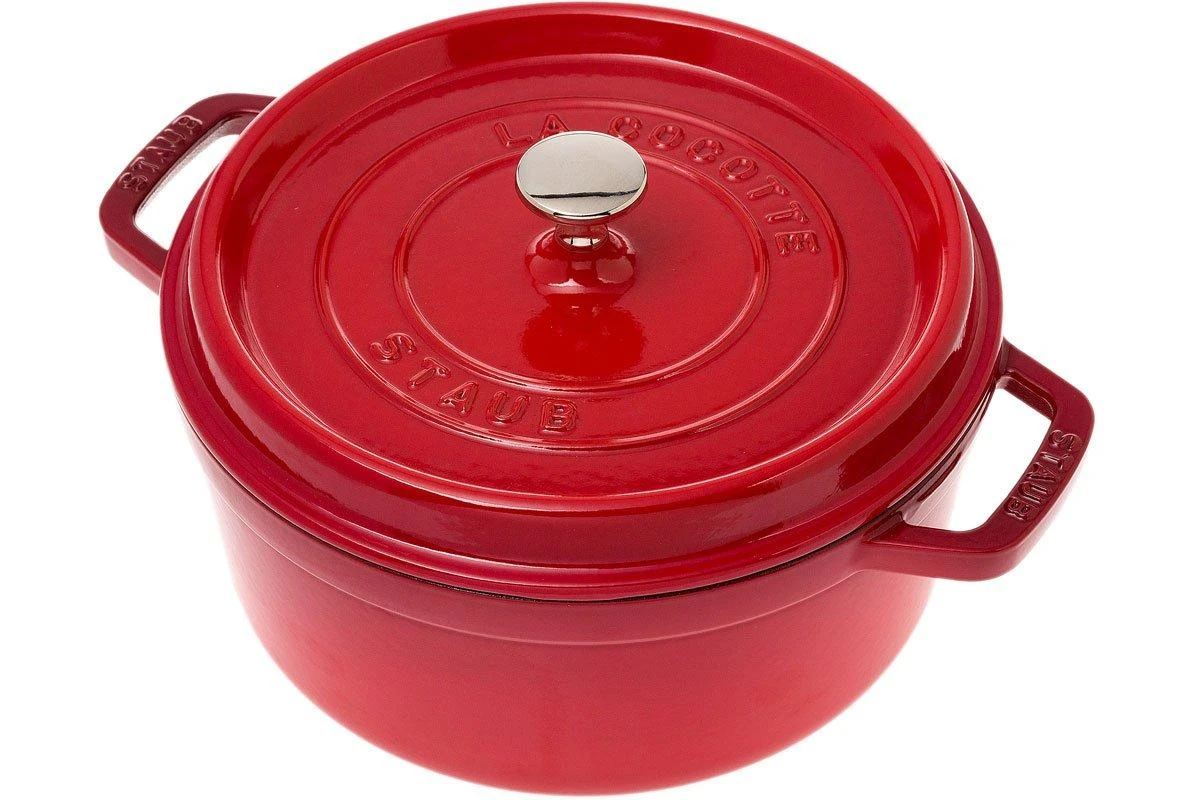 Staub Cocotte - Cocotte 24cm, 3,8L, Rojo 3 Staub Cocotte - Cocotte 24cm, 3,8L, Rojo