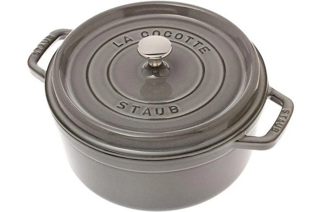 Staub Cocotte - Cocotte 24cm, 3,8L, Gris 3 Staub Cocotte - Cocotte 24cm, 3,8L, Gris