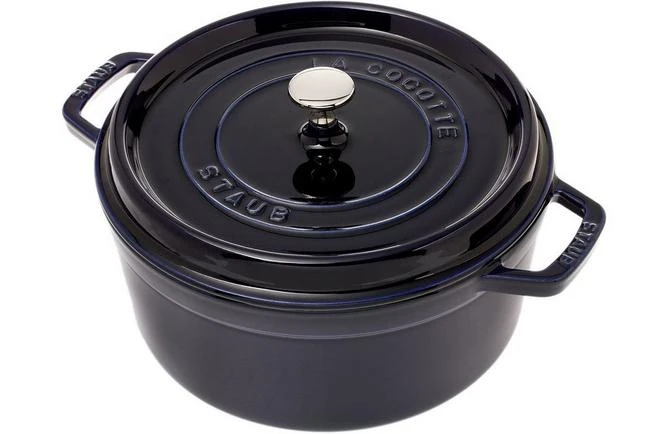 Staub Cocotte - Cocotte 26cm, 5,2L, Azul 3 Staub Cocotte - Cocotte 26cm, 5,2L, Azul