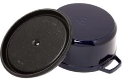 Staub Cocotte - Cocotte 26cm, 5,2L, Azul -Kinifeses Comercio SB1102691 03 staub sb1102691 03