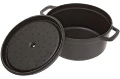 Staub Cocotte - Cocotte 26cm, 5,2L, Negro Con Bandeja De Vapor -Kinifeses Comercio SB1133825 03 staub sb1133825 03 1