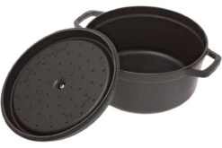 Staub Cocotte - Cocotte 26cm, 5,2L, Negro Con Bandeja De Vapor 9 Staub Cocotte - Cocotte 26cm, 5,2L, Negro Con Bandeja De Vapor -Kinifeses Comercio SB1133825 03 staub sb1133825 03