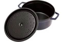 Staub Cocotte- Cocotte 26cm, 5,2L, Azul Con Bandeja De Vapor 9 Staub Cocotte- Cocotte 26cm, 5,2L, Azul Con Bandeja De Vapor -Kinifeses Comercio SB1133891 03 staub sb1133891 03 1