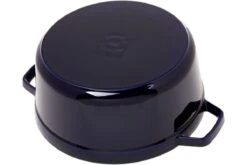 Staub Cocotte- Cocotte 26cm, 5,2L, Azul Con Bandeja De Vapor -Kinifeses Comercio SB1133891 04 staub sb1133891 04
