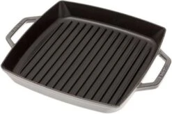 Staub Parrilla 28cm Rectangular, Gris