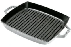 Staub Parrilla 33cm Rectangular, Gris