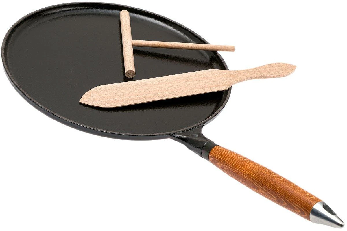 Staub Sartén Para Pancakes / Crepera 28cm, Negro 3 Staub Sartén Para Pancakes / Crepera 28cm, Negro