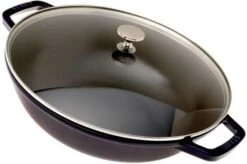 Staub Sartén Wok Pequeño 30 Cm, 4,4L, Azul