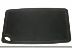 Sage Tabla De Cortar HZ3045, 45x30 Cm, Con Ranura, Negro -Kinifeses Comercio SGHZG3045 04 sage snijplank sghzg3045 d4