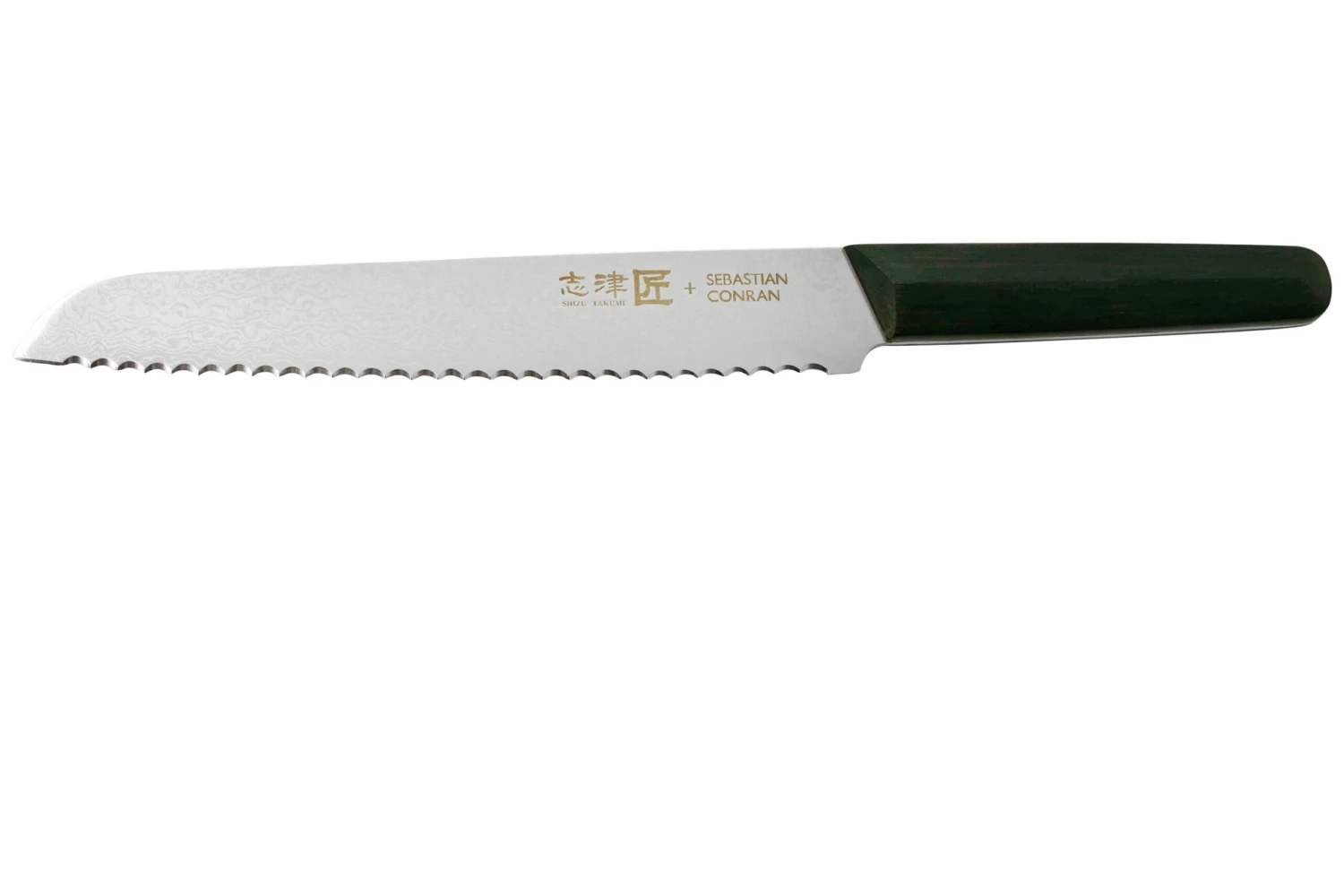 Shizu Hamono Colección Gifu SC-1102 Cuchillo Para Pan, 23 Cm 3 Shizu Hamono Colección Gifu SC-1102 Cuchillo Para Pan, 23 Cm