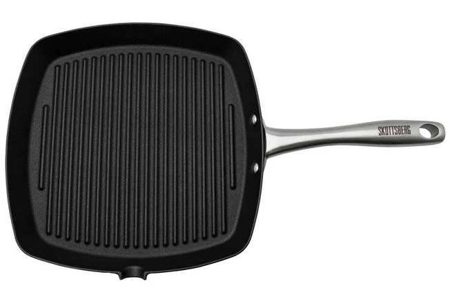 Skottsberg The Original 531083 Cast Iron Parilla, 28 Cm 4 Skottsberg The Original 531083 Cast Iron Parilla, 28 Cm - Imagen 2